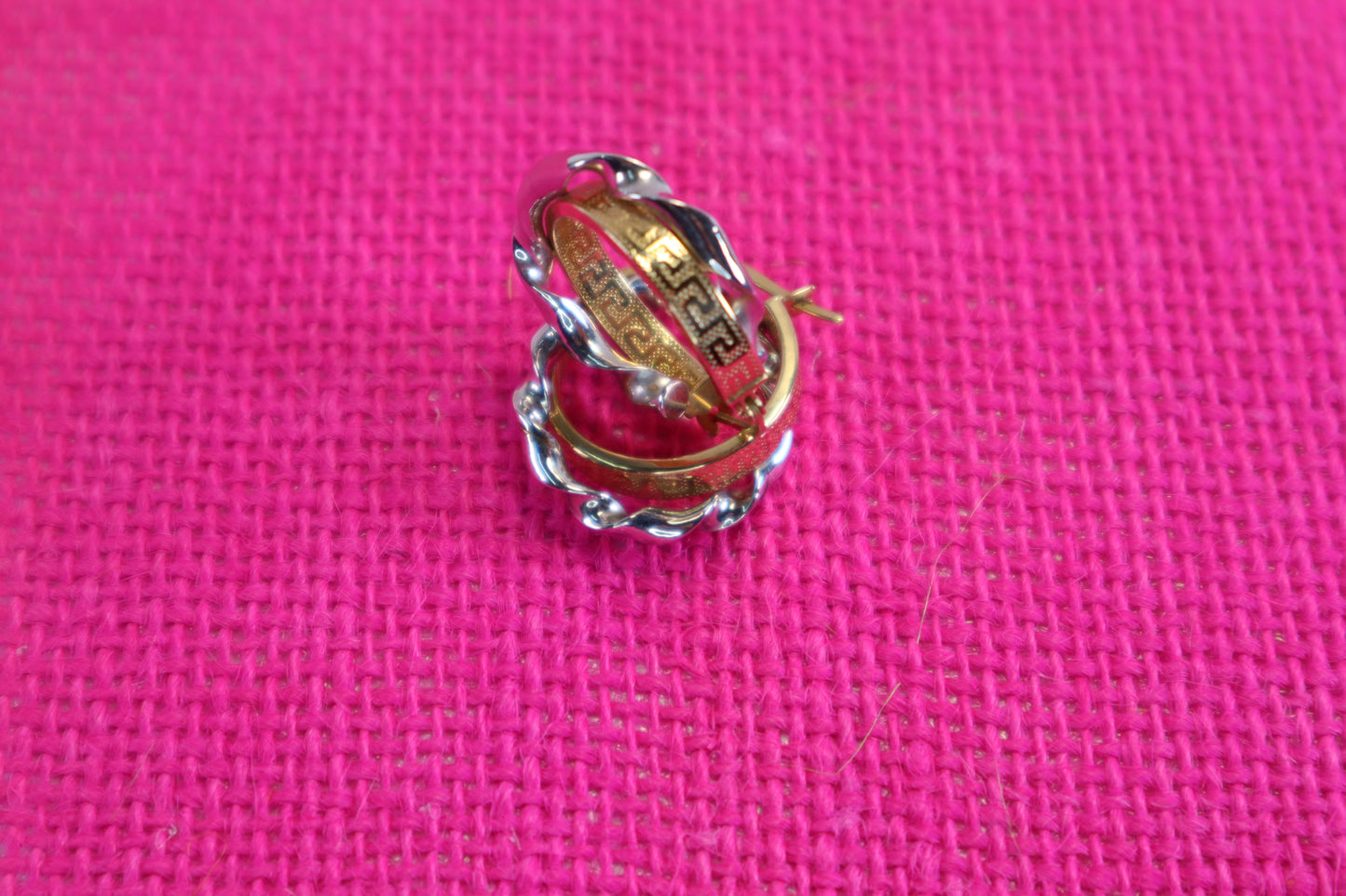 Gold Earring 18 ct. اقراط 18 قيراط