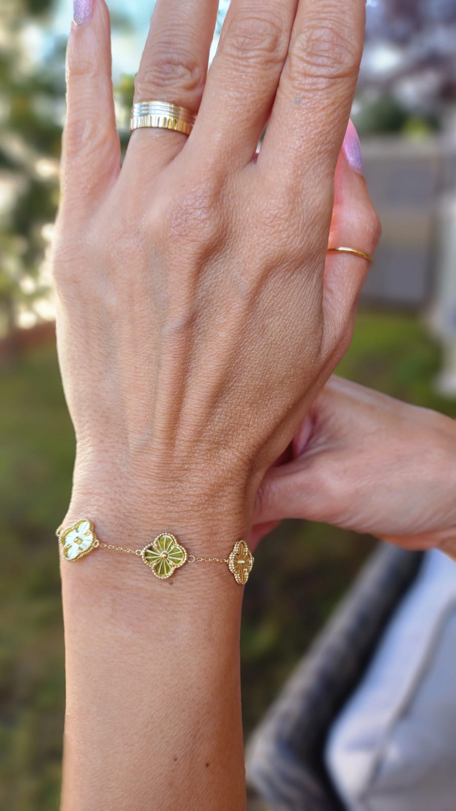 Organic Beauty Van Cleef bracelet